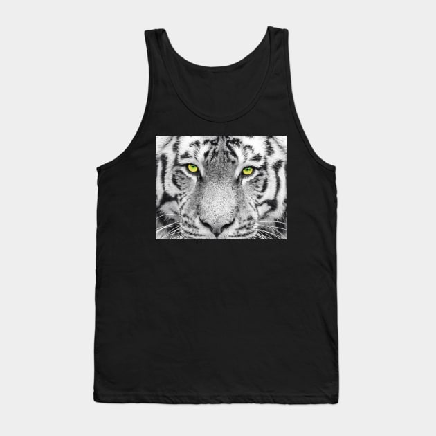 Tiger evil eyes Tank Top by Itsgrimupnorth